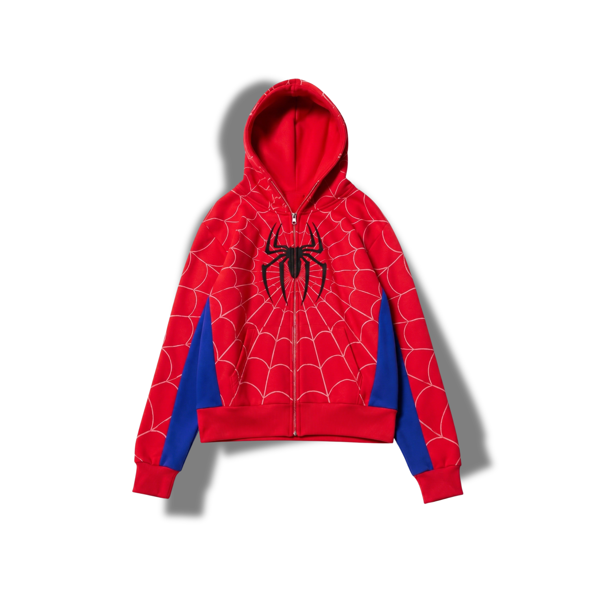 Hoddie Spider Clásico BlueRed