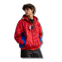Hoddie Spider Clásico BlueRed 3