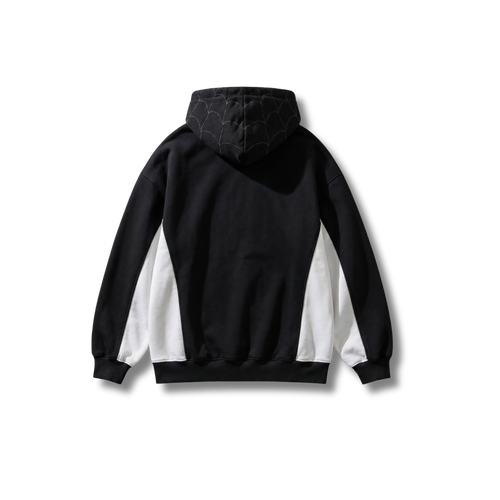 Hoddie Spider Clásico BlackWhite
